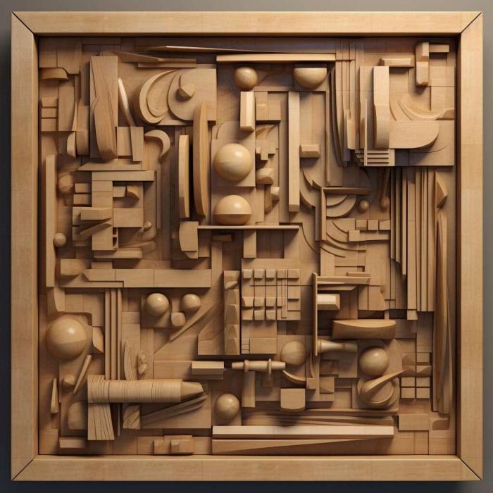 نموذج ثلاثي الأبعاد لآلة CNC 3D Art 